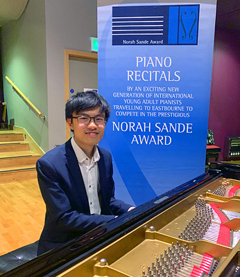 Julian Chan - Winner of the 2023 Norah Sande Award